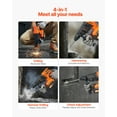 thumbnail image 4 of Cordless Rotary Hammer Drill, 20V, Brushless Motor, 1" SDS-Plus, 4-Function, 1200 RPM, with Kit Case, 4 of 11