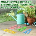 thumbnail image 4 of Uxcell 12-Pack Mini Garden Hand Succulent Transplanting Tools, Plastic Seedlings Dibber Sowing Digging for Repotting/Lawn Maintenance/Plant Care, Small Gardening Tools [Green, Blue], 4 of 7