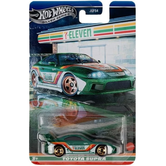 Vehículo de juguete Hot Wheels Silver Series Toyota Supra 1:64