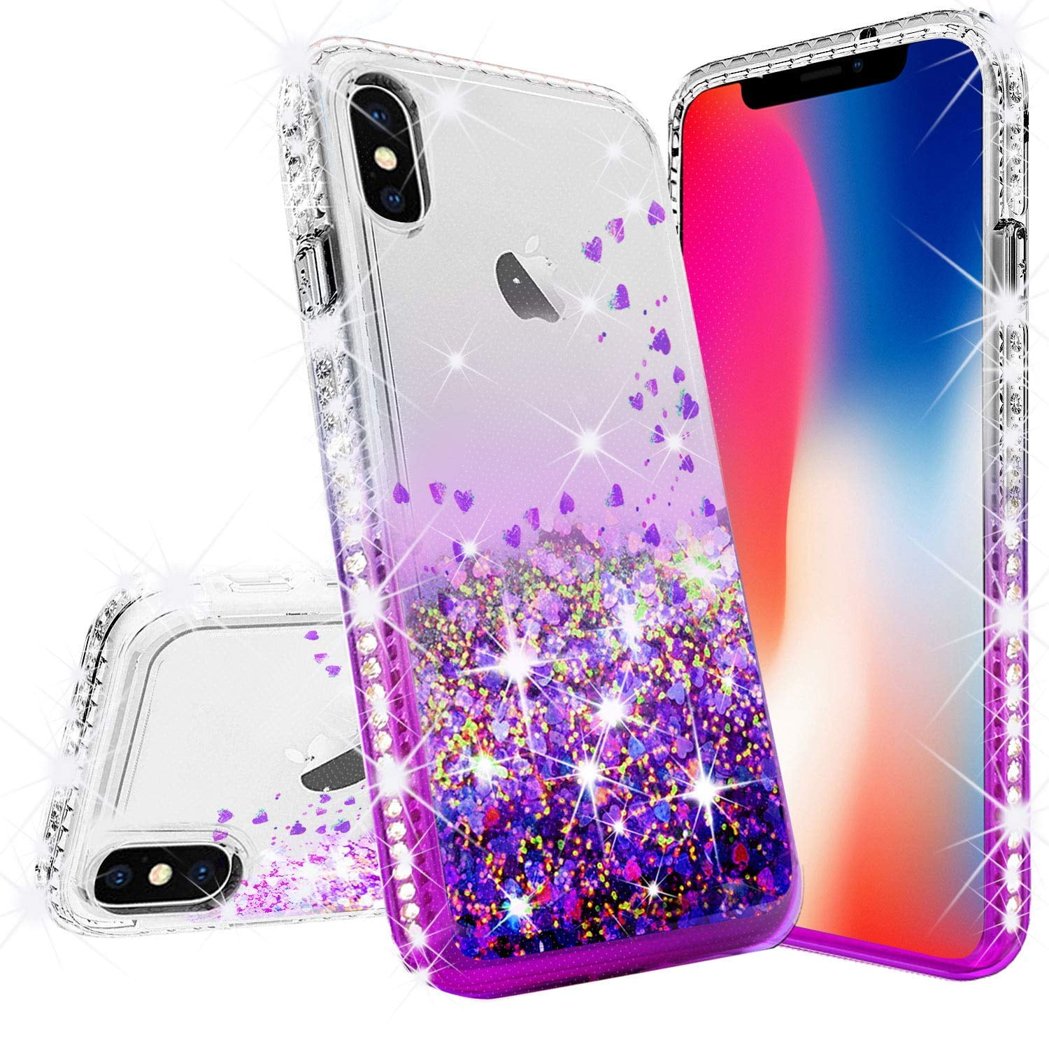 Sale > iphone xr case clear sparkle > in stock