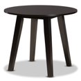 thumbnail image 3 of Baxton Studio Mina Modern and Contemporary Transitional Dark Brown Finished Wood 5-Piece Dining Set, 3 of 5