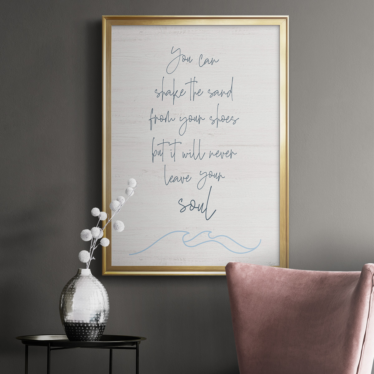 Shake the Sand Premium Classic Framed Print - Ready to Hang
