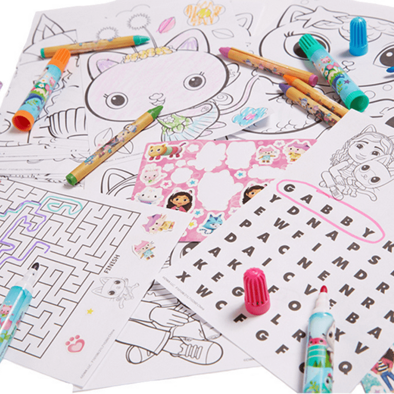 200pc Kids Super Art And Crafts Set In Carry Case DIY Children Girls Kit  Gift