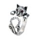 thumbnail image 1 of Cute Personalidad Regalos Holiday Wear Cat Anillo Anillos de las mujeres retro, 1 of 8