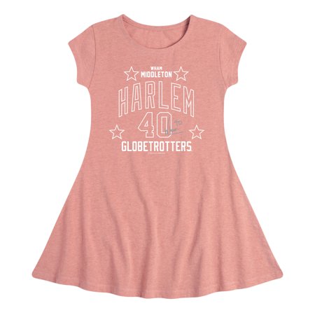 

Harlem Globetrotters - Wham Middleton - Toddler And Youth Girls Fit And Flare Dress