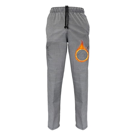 M&M SCRUBS Solid Classic Chef Pants