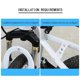 thumbnail image 4 of Mountainous Road Bike Mudguard 700C Quick Detachable Simple Installation Bicycle Universal Accessory, 4 of 5