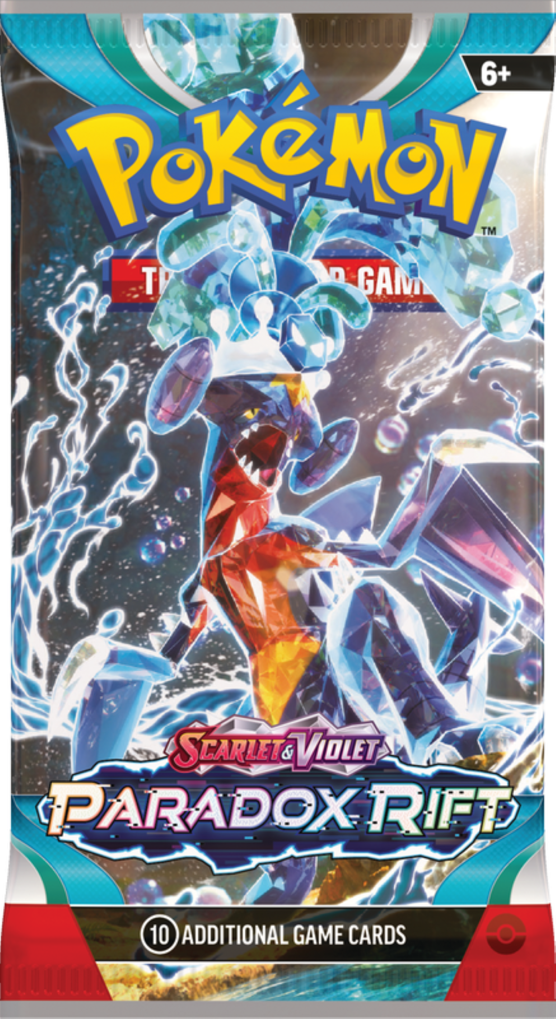 Pokemon Trading Card Games SV4 Paradox Rift 3PK Blister - Arctibax 3 Booster Packs