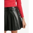 thumbnail image 3 of Justice Girls Pleather Pleated Skirt, Sizes XS - XLP, 3 of 7