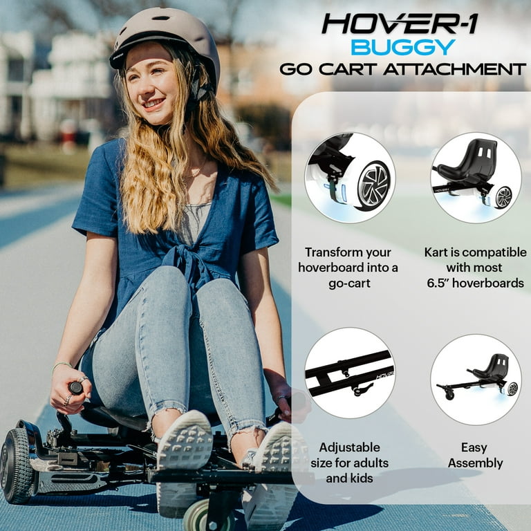 How to strap the attachment to your hoverboard.