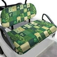 thumbnail image 2 of Psesaysky Green St. Patrick Seat Covers for Golf Cart, Washable Golf Cart Seat Covers for Club Car Precedent Ordinary Seats Breathable Comfortable/Anti-Scratch/Anti-Fading/Easy to Install, 2 of 8