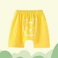 thumbnail image 1 of Shorts pour Garçons Jaunes Extensibles Coupe Décontractée Tenue d'Été pour Bébé Garçon Essentiels Shorts 3-4 Ans, 1 of 3