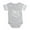 Heather Gray, variant on CafePress - Gothic Skull Initial V - Cute Infant Baby Football Bodysuit
