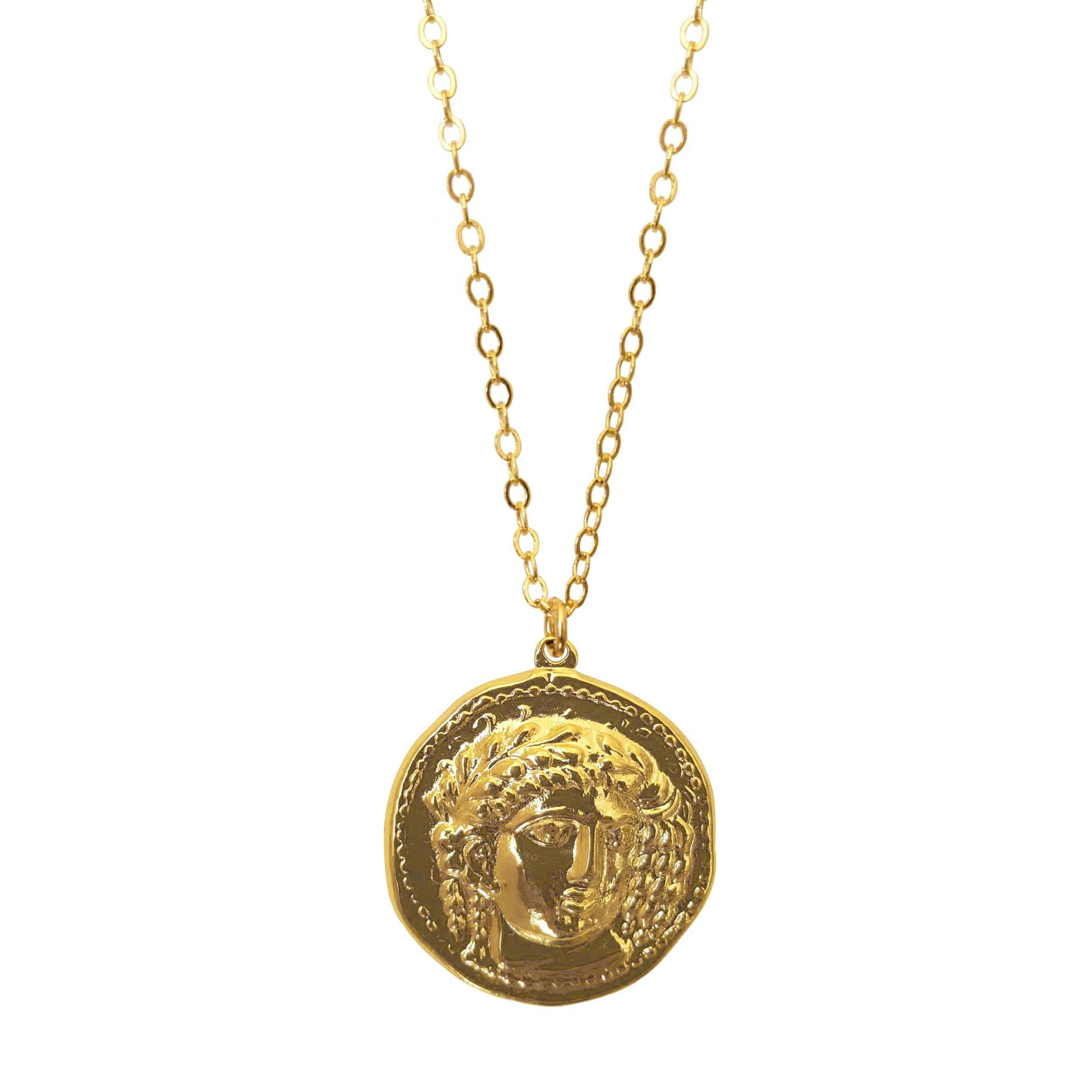 Apollo on sale coin necklace