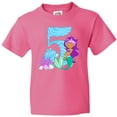 thumbnail image 3 of Inktastic Fifth Birthday Mermaid Youth T-Shirt, 3 of 5