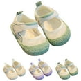 thumbnail image 4 of Eashery Baby Shoes Boys Girls Sneakers Non-Slip Rubber Sole Toddler First Walker Shoes Baby Boy Slip-On Sneakers Toddler Sandals (Green,5.5), 4 of 5