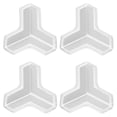 thumbnail image 5 of 4-Pack Clear Corner Guards Transparent Edge Protectors Child Safety Bumpers for Furniture Tables Desks Dressers, 5 of 9