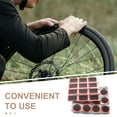 thumbnail image 4 of Kit de reparación de neumáticos de caucho natural (192 piezas), parches antipinchazos para cámaras de bicicleta redondas y cuadradas de 25 mm para bicicletas de montaña y carretera, 4 of 8
