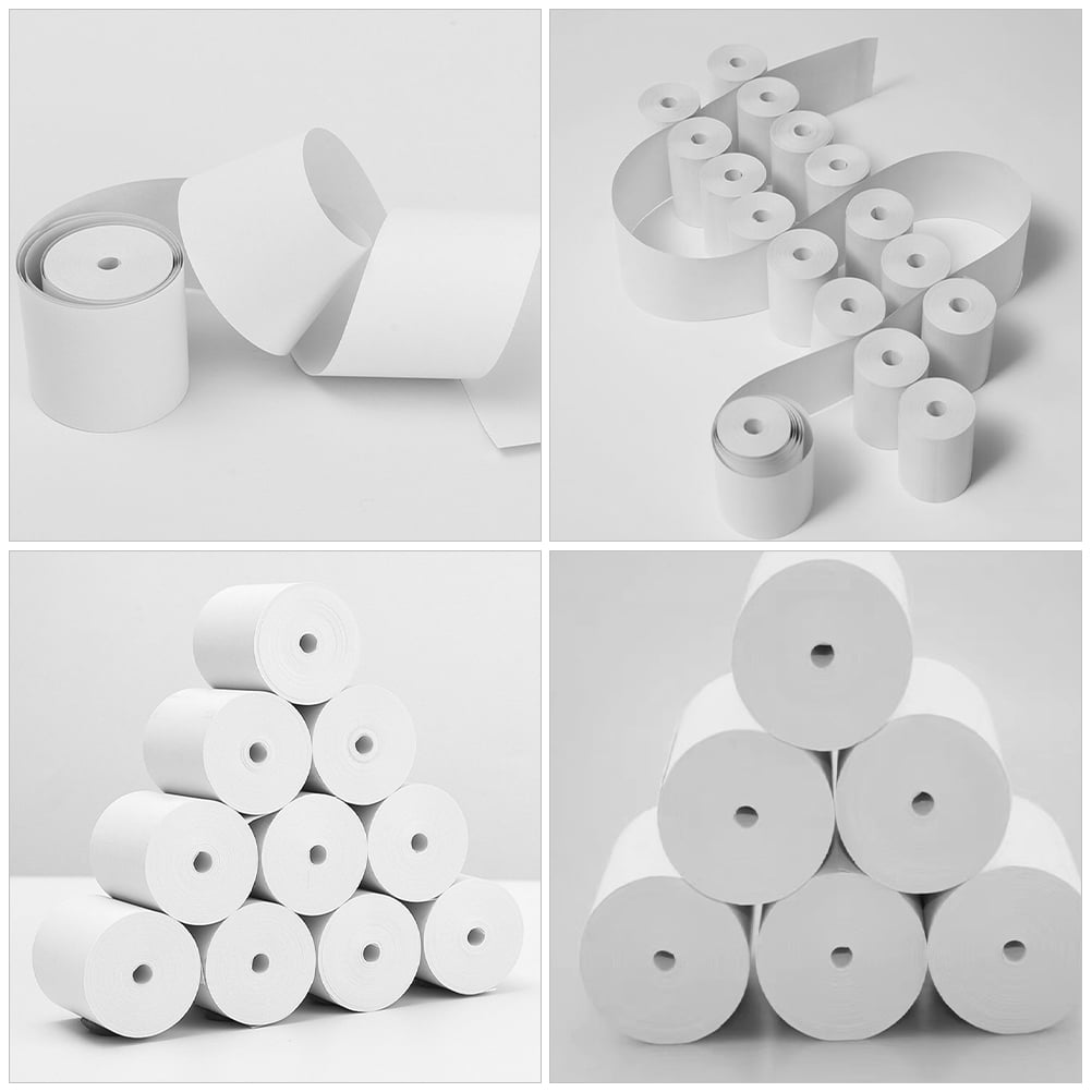 40 Rolls Thermal Receipt Paper for POS Printers, Compatible Printing Paper for Retail, Restaurant, and Business Use