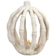 thumbnail image 5 of Northlight LED Lighted Skeleton Pumpkin Halloween Decoration - 6.25", 5 of 9