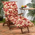 thumbnail image 4 of South Pine Porch Coussin de Chaise Longue Extérieur 72x22 Pouces, 1 Unité (Lot de 1), Floral Roma, 4 of 4