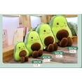 thumbnail image 7 of BOBO Large Avocado Fruit Soft Plush Toy Furry Stuffed Toy Avocado Plush Doll Cute Toy Avocado Stuffed Pillow Kawaii Food Shaped Fruit Series Hugging Pillow for Kids, 7 of 7