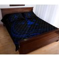 thumbnail image 4 of Juego de Cama Colcha Islas Australes - Azul - Estilo Frida, 4 of 5
