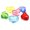 25Pcs Puffy Heart 21X15mm, variant on Mixed Color Acrylic Faceted Charm Beads "Bead in Bead" Pick Your Shape-100Pcs Star 12mm