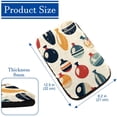 thumbnail image 4 of Bowling Soft Furry Printed Car Armrest Cover Pad 12.5x8.2 Inch for Comfort and Style, 4 of 6