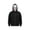 Black, variant on Unisex Horror Mask Full Zip Hoodie, Mens Scary Face Jacket with Pockets Loose Pullover, Casual Halloween Cosplay Party Outwear Clothes, Black/L