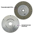 thumbnail image 4 of Racing 10-1/2 Inch Organic Clutch Kit, 1-1/8 Inch 10 Spline, Lightweight Flywheel, 10.5 Inch Pressure Plate, 10.5 Inch Organic Clutch Disc, 4 of 20