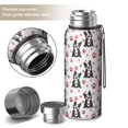 thumbnail image 2 of 20 Oz Boston Terrier Puppy Dog Coffee Tumbler Double Wall Insulated Stainless Steel Water Bottle | Metal Reusable Thermoses Flask with Cup Cap | Leak & Sweat Proof with Anti-Dust Lid, 2 of 7