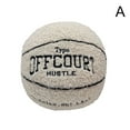 thumbnail image 3 of 3D Basketball Throw Cushion Soft Basketball Plush Toy Soft Z3 Decoration H1, 3 of 8