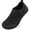 Black, variant on Men Diabetic Shoes Wide Width Adjustable Indoor Outdoor Rubber Sole Anti-slip Barefoot Walking Shoes