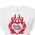 thumbnail image 3 of Bratz - Bratz Angel - Flames - Juniors Cropped Cotton Blend T-Shirt, 3 of 5