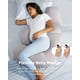 thumbnail image 4 of Almohada de embarazo Momcozy en forma de F que refresca todo el cuerpo, 4 of 7