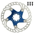 thumbnail image 2 of Mountain Bike Disc ,Mountain Bike Floating Disc Brake Rotor 6  Heat Dissipation Bike Disc Brake Rotor Blue, 2 of 8
