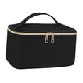 thumbnail image 3 of Caja de la bolsa de maquillaje con la cremallera Organizador cosmético de bolsos de moda para cepillos Conjuntos de aceite esencial Botellas de tamaño, 3 of 8