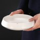 thumbnail image 2 of Ashtray Ceramic Extra Large European Style Creative Personalized Living Room Coffee Table Bedroom Simple White Ashtray (ruigou) Banmo, 2 of 4