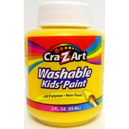Cra-Z-Art Washable kids Paint - Yellow 2 Oz
