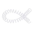 thumbnail image 5 of 20Pcs Spiral Binding Coils 30 Sheet ABS Plastic Spiral Binding Spines for Stationery Work White, 5 of 5