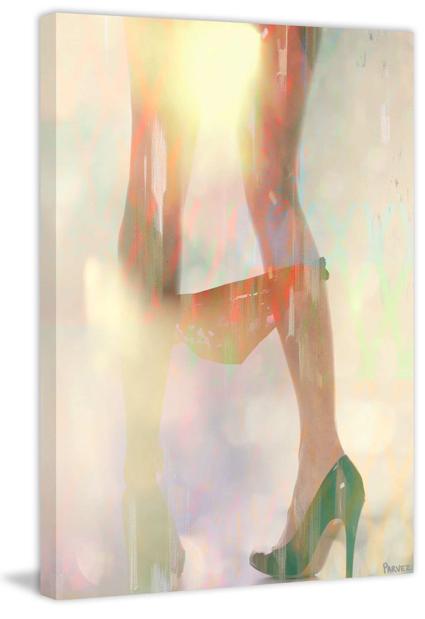 Parvez Taj Fast Start Art Print on Premium Canvas