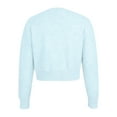 thumbnail image 4 of idosla Cropped Cardigan Bolero Shrug for Women, Button Down Long Sleeve Knit Sweater for Dresses,for Jeans (Light Blue, S), 4 of 6
