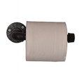 thumbnail image 5 of Portarrollos de papel higiénico CHAO industrial vintage de metal y hierro negro mate para montar en la pared, 5 of 5