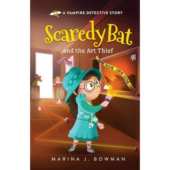 Scaredy Bat: A Vampire Detective Scaredy Bat and the Art Thief, Book 6, (Paperback)