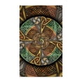 thumbnail image 1 of CafePress - Celtic Aperture Mandala 3'X5' - 3'x5' Decorative Area Rug, Fabric Throw Rug, 1 of 1