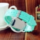 thumbnail image 5 of EeaseMX 1 reloj de pulsera de silicona con puntero de lápiz creativo para niños, de dibujos animados, regalo de cumpleaños, color verde, 5 of 7