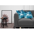 thumbnail image 3 of Ambesonne Adventure Throw Pillow Cover 2 Pack, Ride or Die Sketch, 16", Purple Blue White, 3 of 5