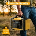 thumbnail image 4 of EchoNexus 1000W Portable Power Station,1024Wh LiFePO4 Battery Pack,Portable Solar Power Generators with 200 Watt Solar Panels Included for Outdoor Camping,Emergencies,Rv Essentials, 4 of 6