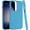 Light Blue, variant on For Samsung Galaxy S24 Ultra Slim Fit Classic Hybrid Around Rubber Gummy Gel Slick Hard PC Silicone TPU Chromed Button Cover ,Xpm Phone Case [ Red ]